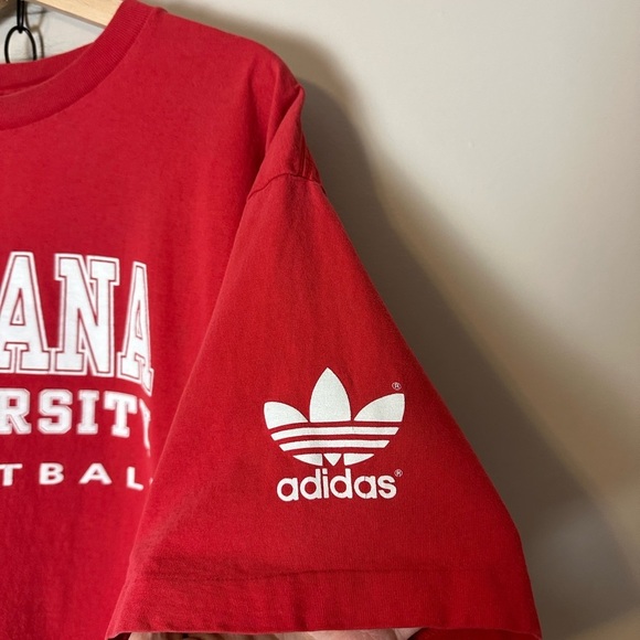 Vintage Adidas NCAA Indiana Basketball T-shirt Large - Picture 6 of 10